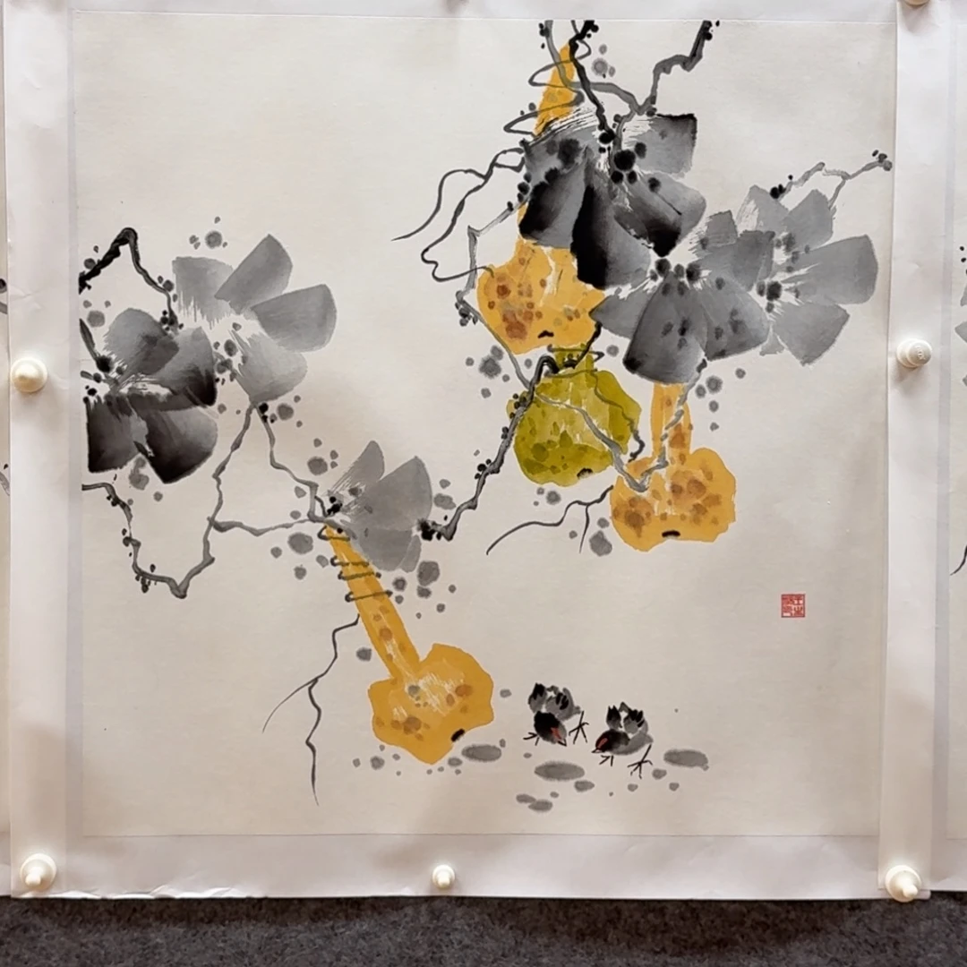 国画四尺斗方哈哈哈哈哈
