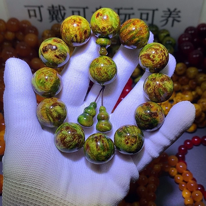 手串/手链松木（琥珀木）2.0 水墨丹青高货