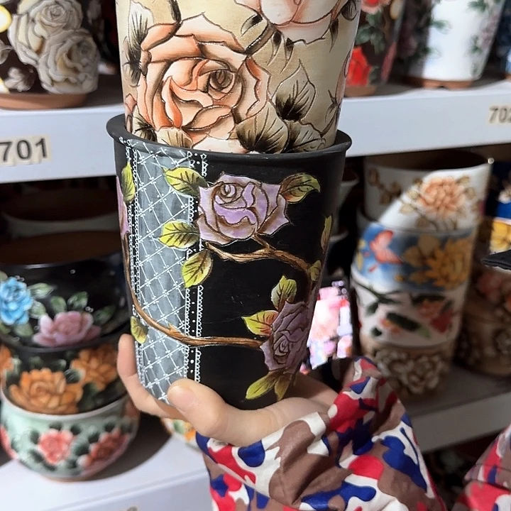 紫砂花盆默认瑕疵