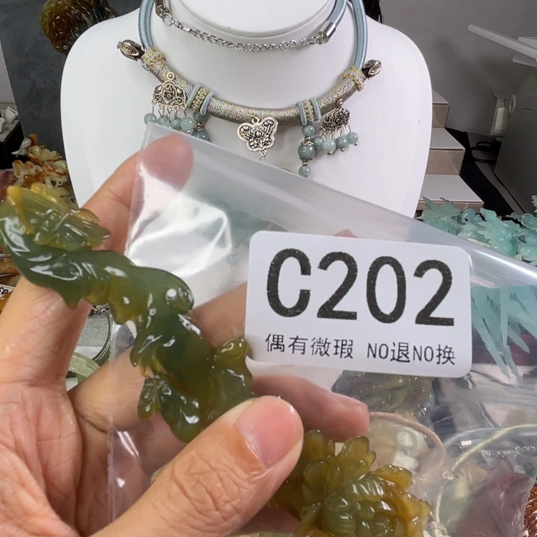 岫玉未镶嵌发饰?****?