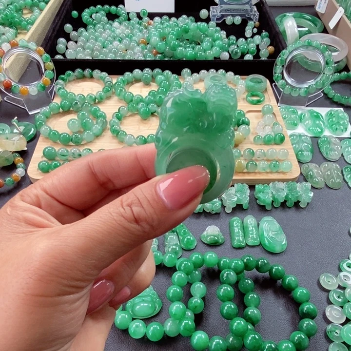 石英质玉戒圈未镶嵌1****天