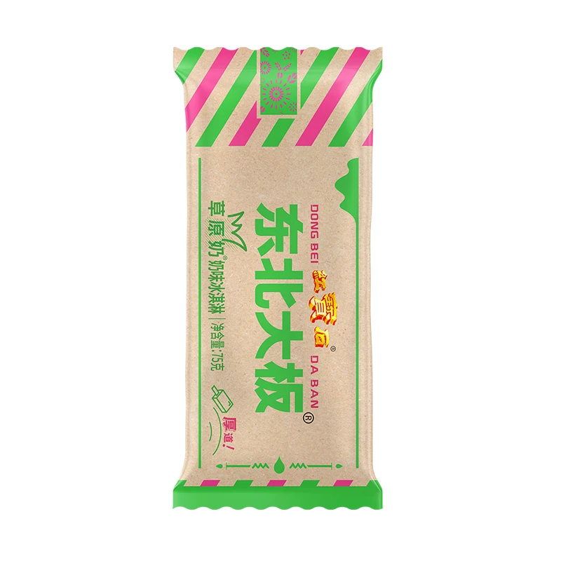红宝石东北大板 草原奶冰淇淋 75g/支雪糕同城配