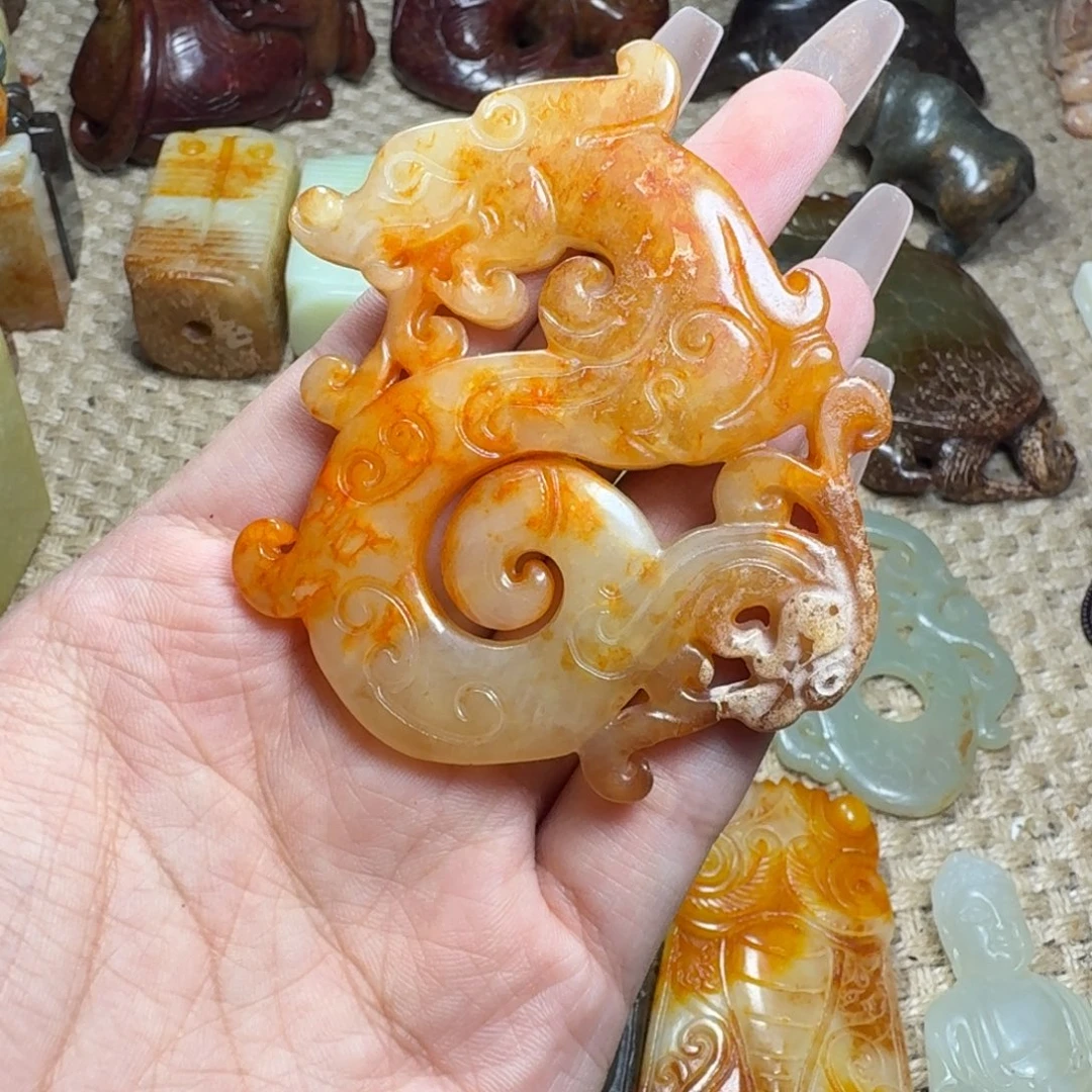 白玉菩提吊坠挂件
