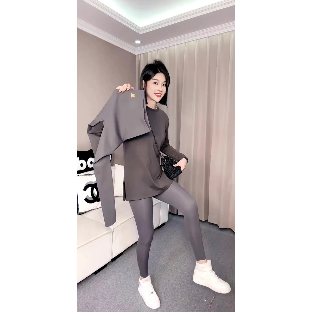芭比裤女款爆款2025新款云感芭比裤春秋款外穿高腰修身提臀显瘦