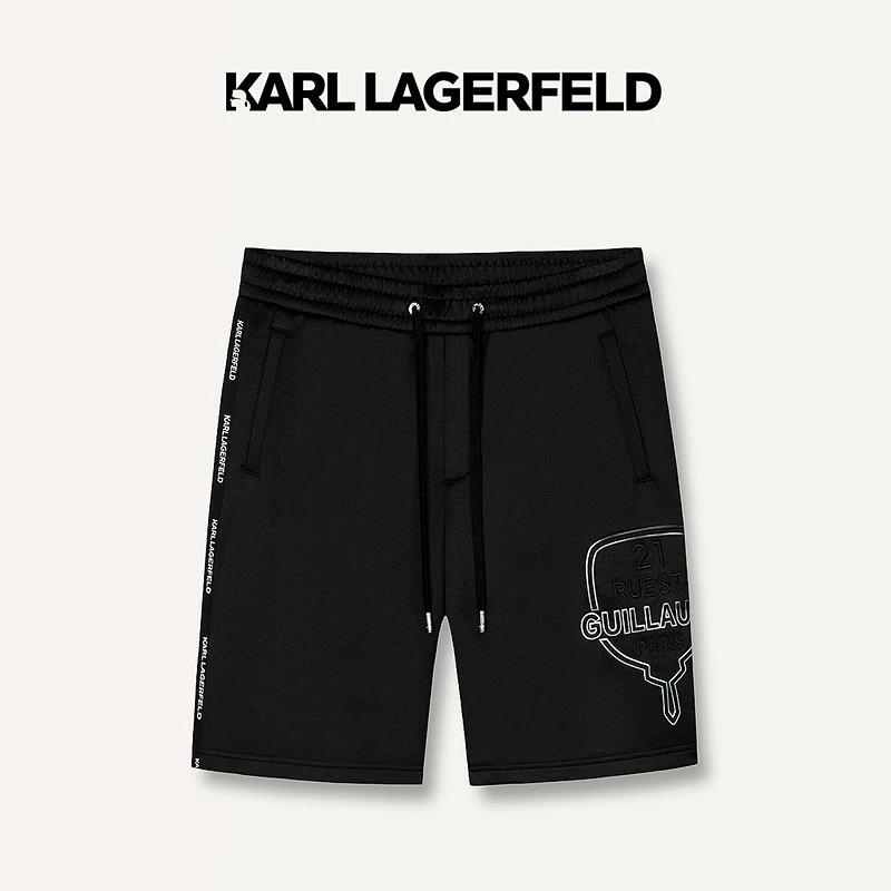 【小熊夫妇】KARL LAGERFELD24夏款KARL休闲短裤1K1D30404075