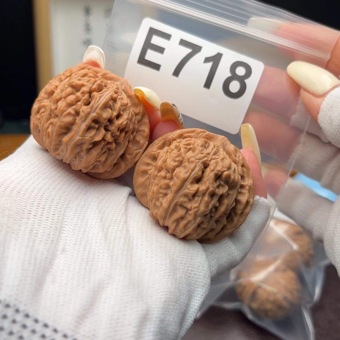 文玩核桃把件40四喜e718