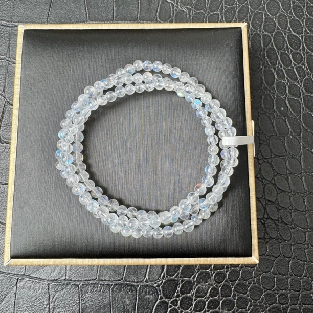 蓝月光石多圈手串 w019 百搭 时尚 女士 简约