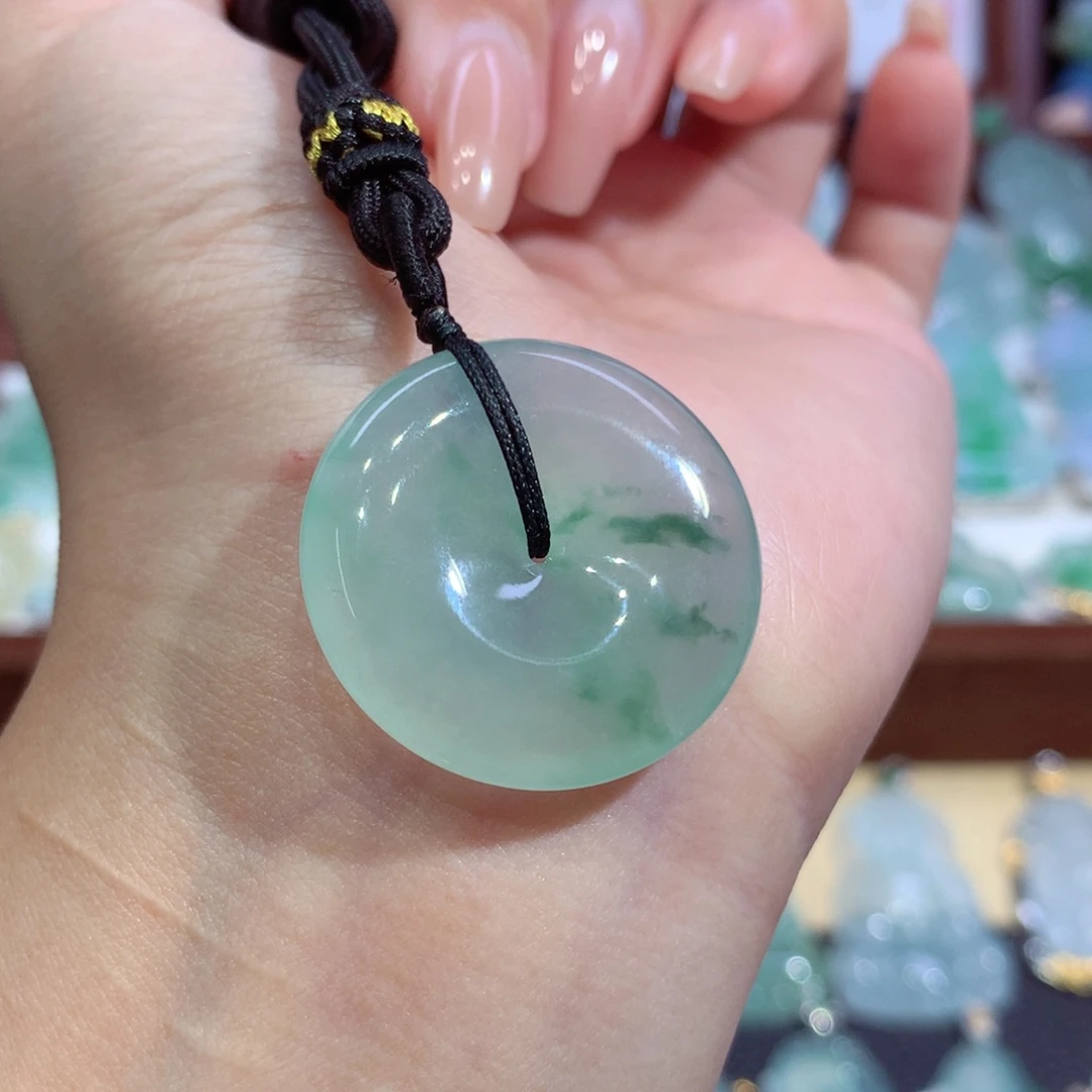 吊坠(不含链)未镶嵌翡翠27.5-5.8