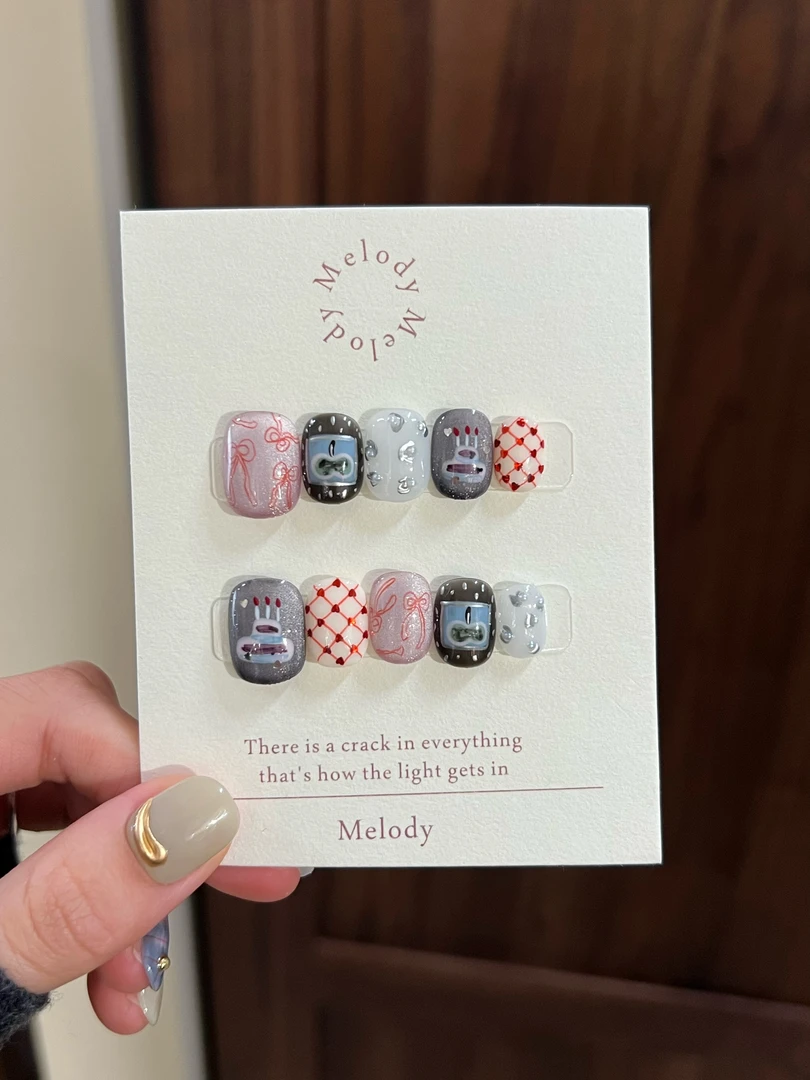 【梅果蛋糕】Melody纯手工穿戴甲