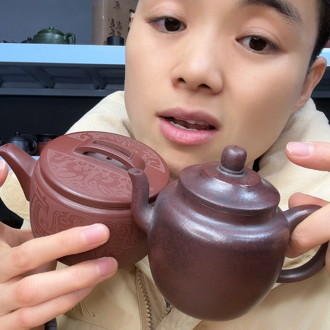 紫砂茶壶民间手艺人全手工制作