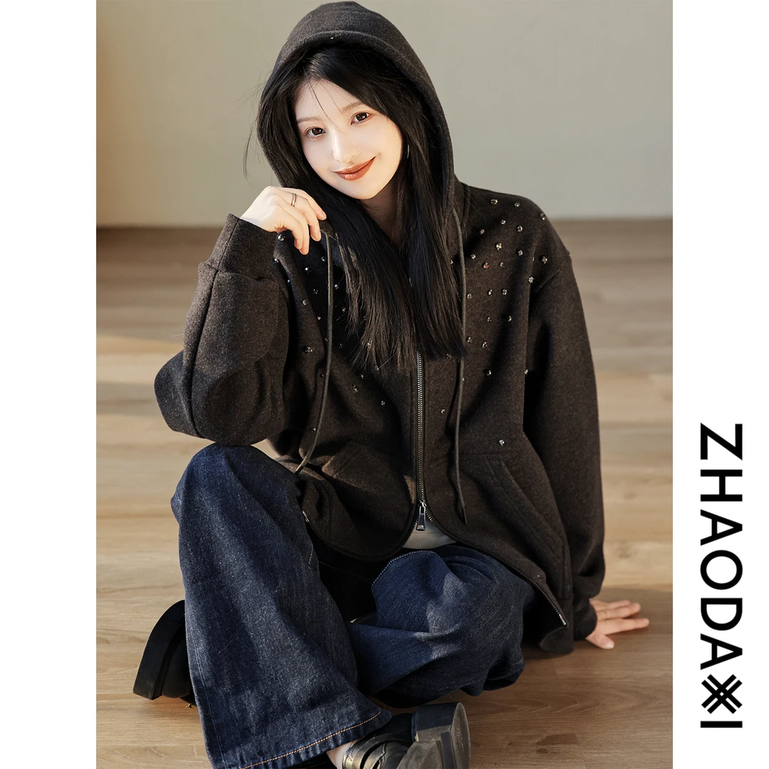 【赵大喜】现货！陨石休闲卫衣 | 重磅加厚复合面料 连帽/双拉链