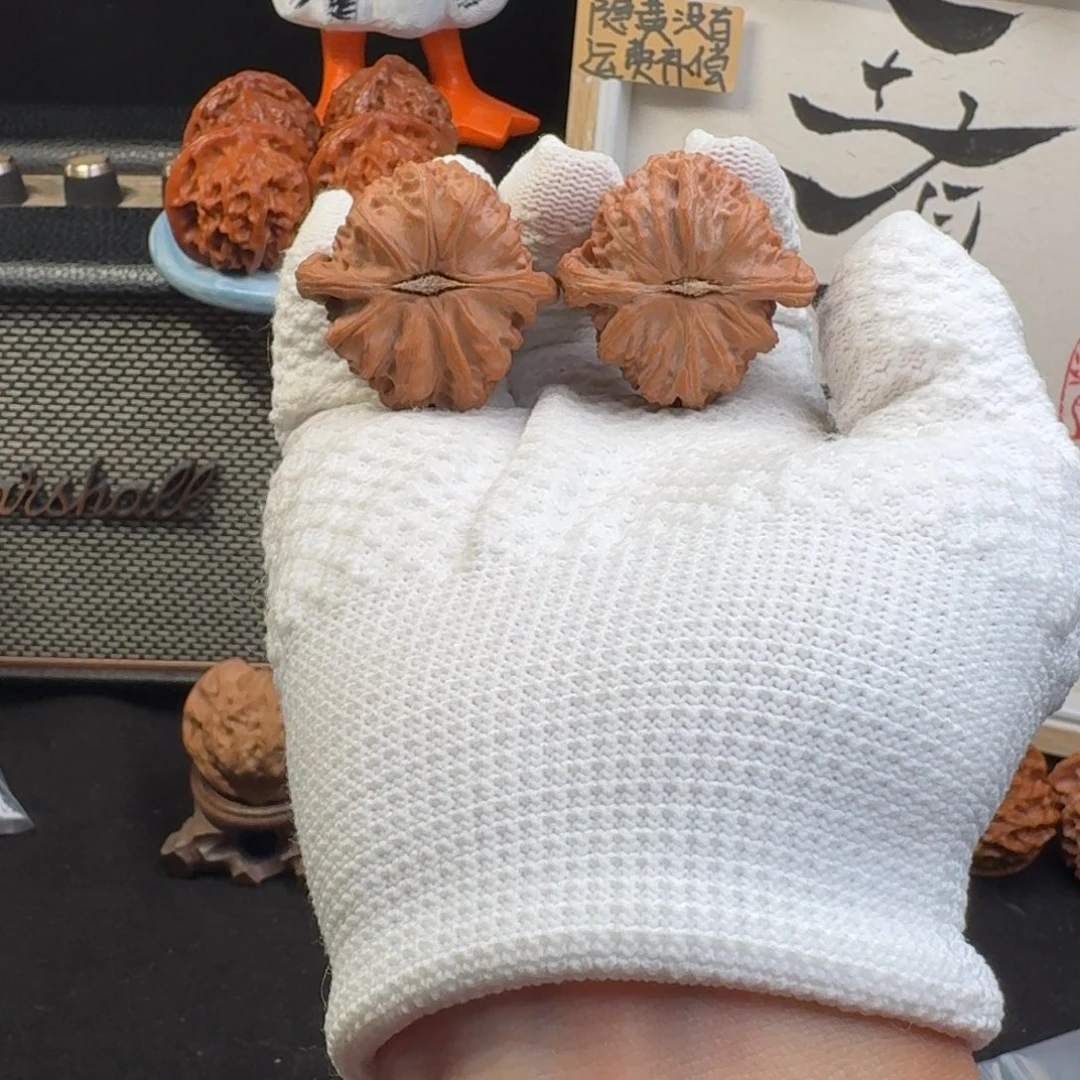 吊坠文玩核桃…3913白狮子