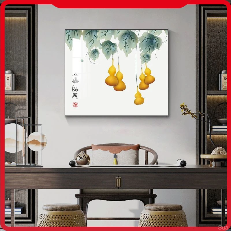 电闸轻奢配电箱遮挡横版客厅挂画简约电表箱装饰画免打孔开关壁画