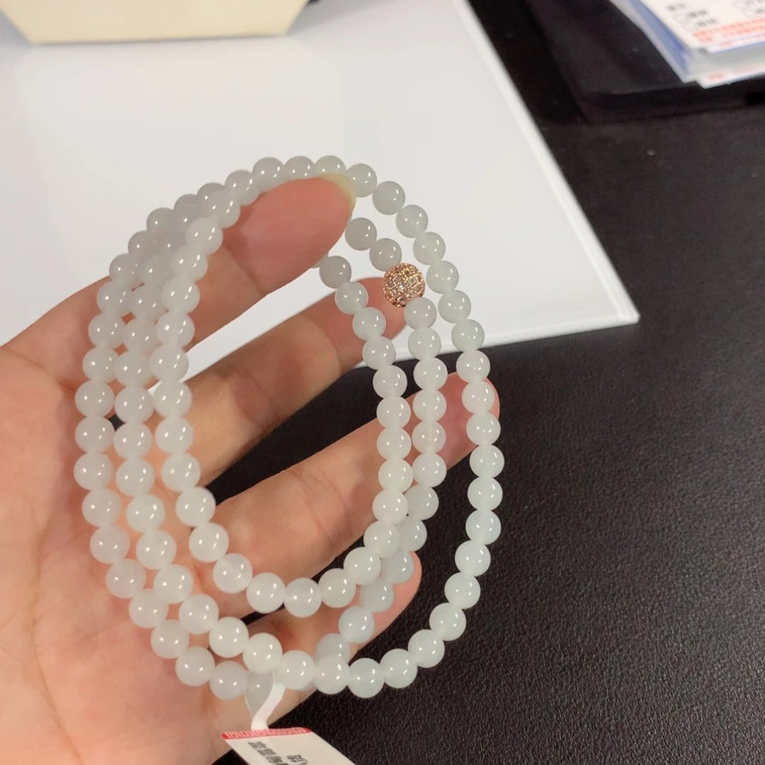 颈饰未镶嵌翡翠项链