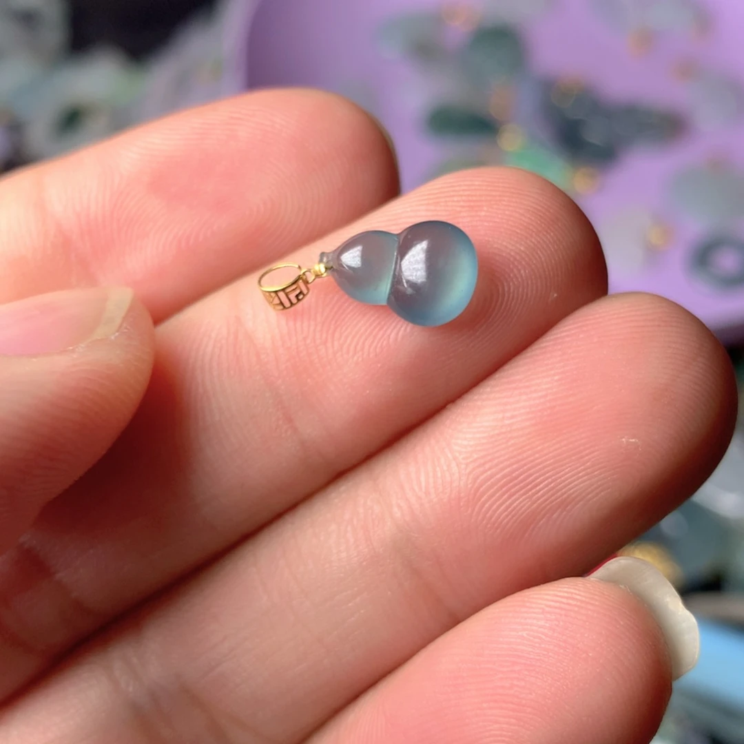 【闪购商品】翡翠18K金镶嵌颈饰翡翠