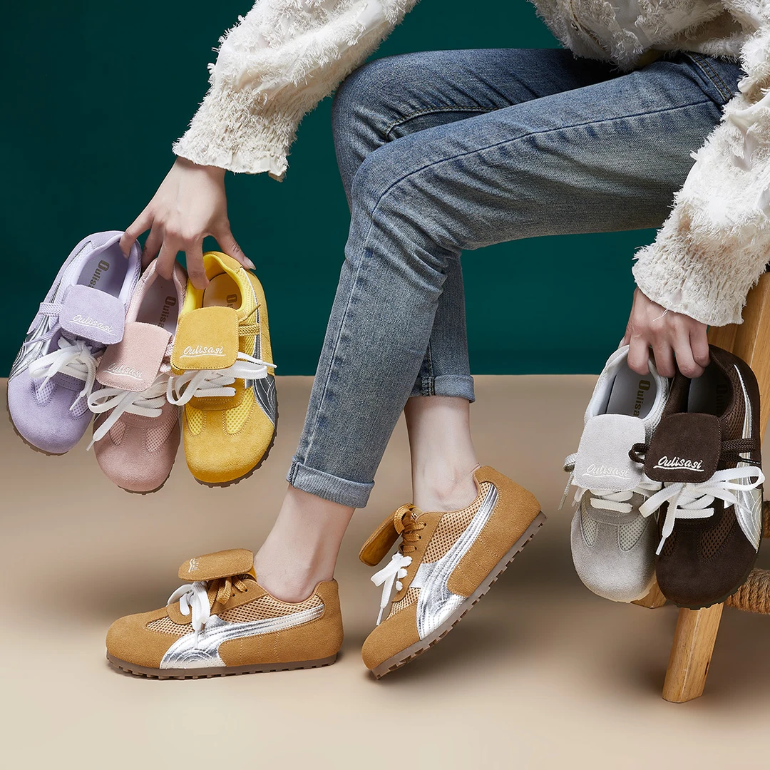 379原创单鞋女2025新款薄底设计师细带舒适百搭女鞋