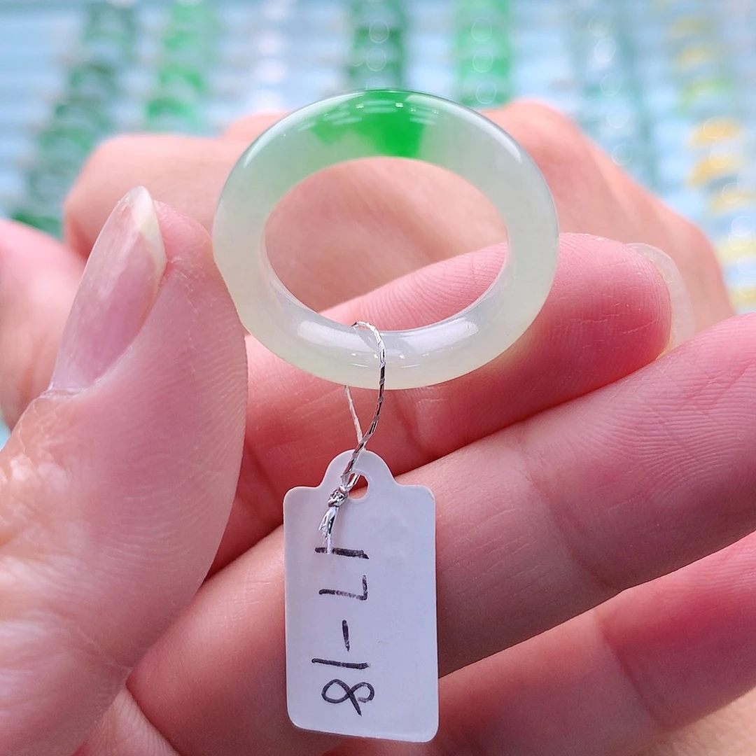 未镶嵌戒指翡翠A货缅甸翡翠