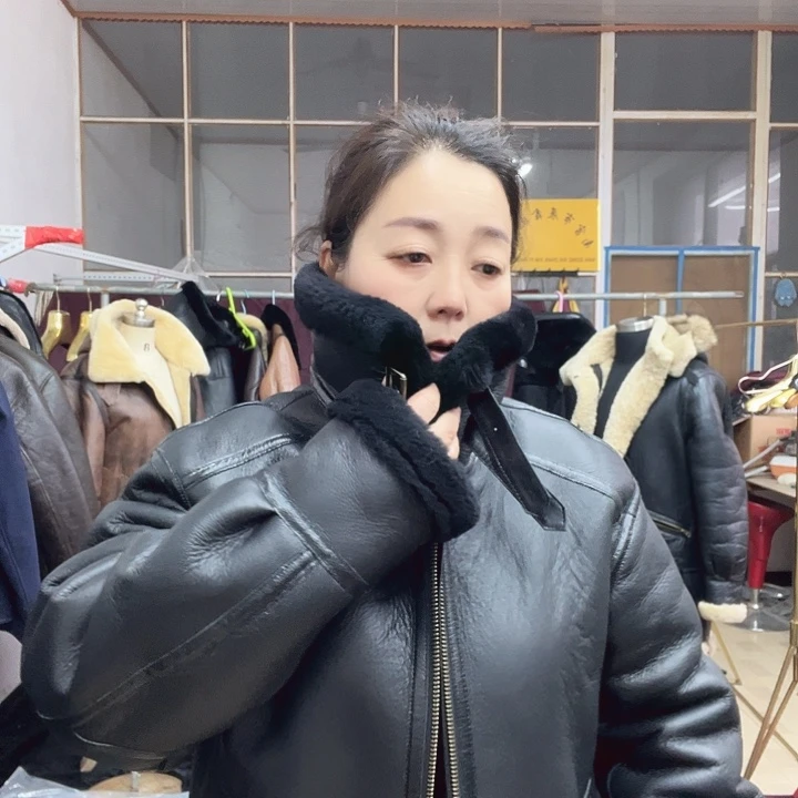 56码黑色b3皮毛一体