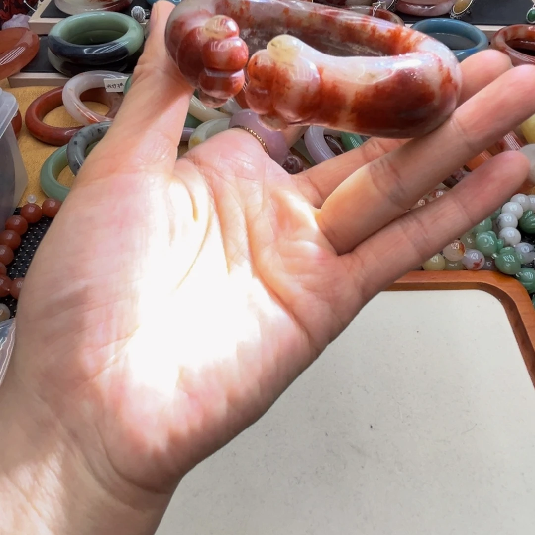 石英质玉未镶嵌圈口54