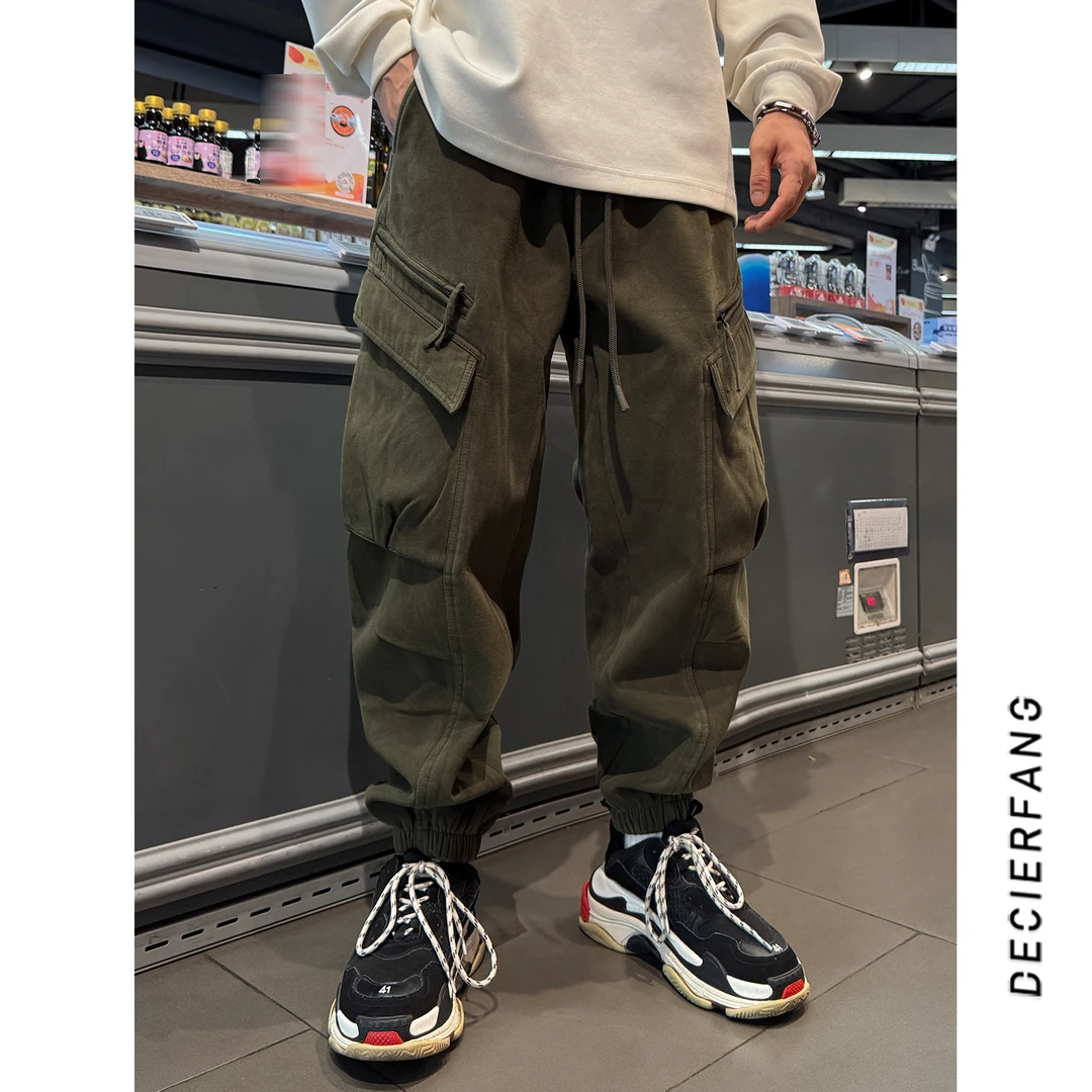 QC 2276-1加绒工装休闲裤