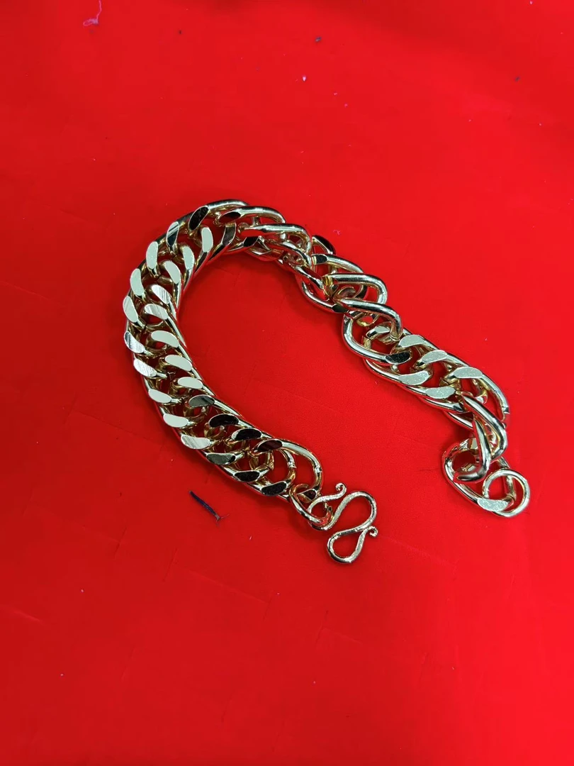 精品百搭时尚DIY日常风环环相扣手链K036