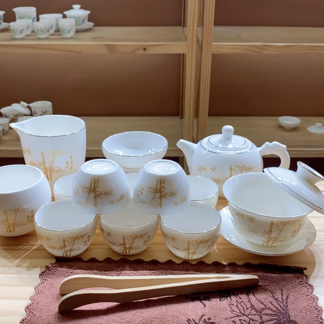 高端茶具套装步步高升16