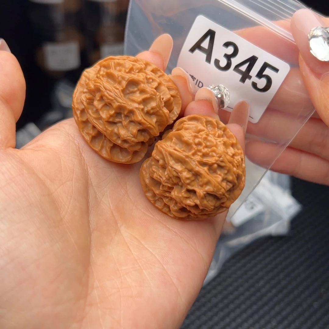 文玩核桃把件苹果圆39全品