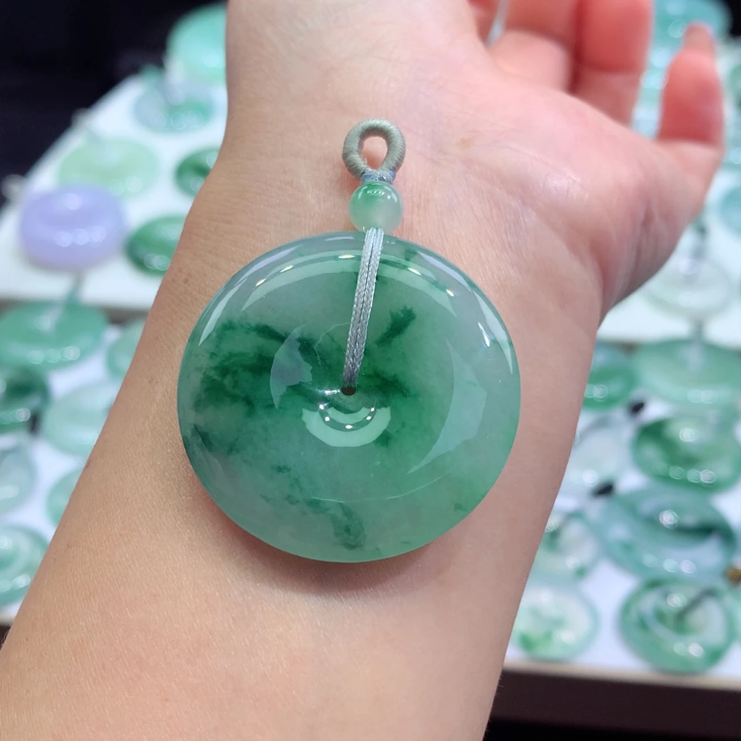 颈饰未镶嵌翡翠72尺寸34.6*6.1