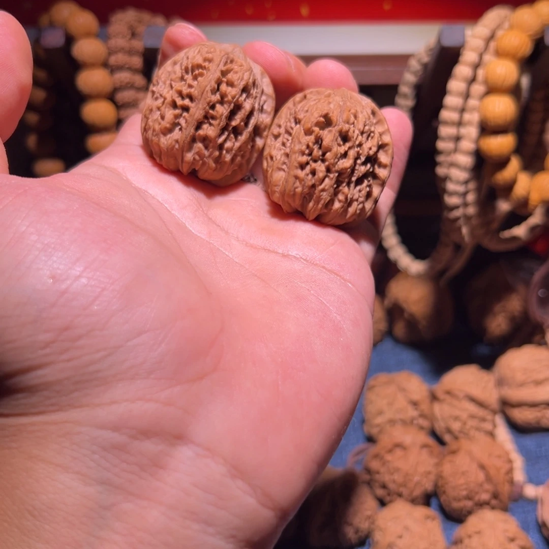 文玩核桃把件35全品西北将军膀，单只不差克