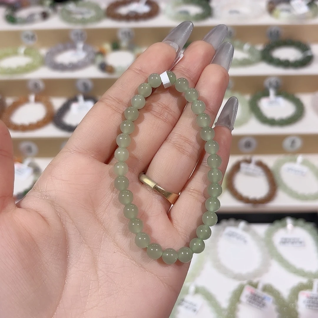 和田玉手链未镶嵌y