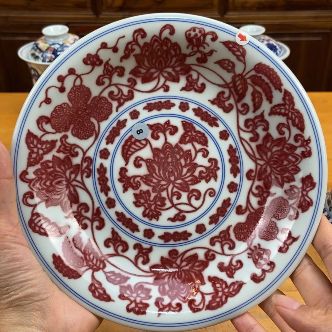 手绘现代茶具非古董