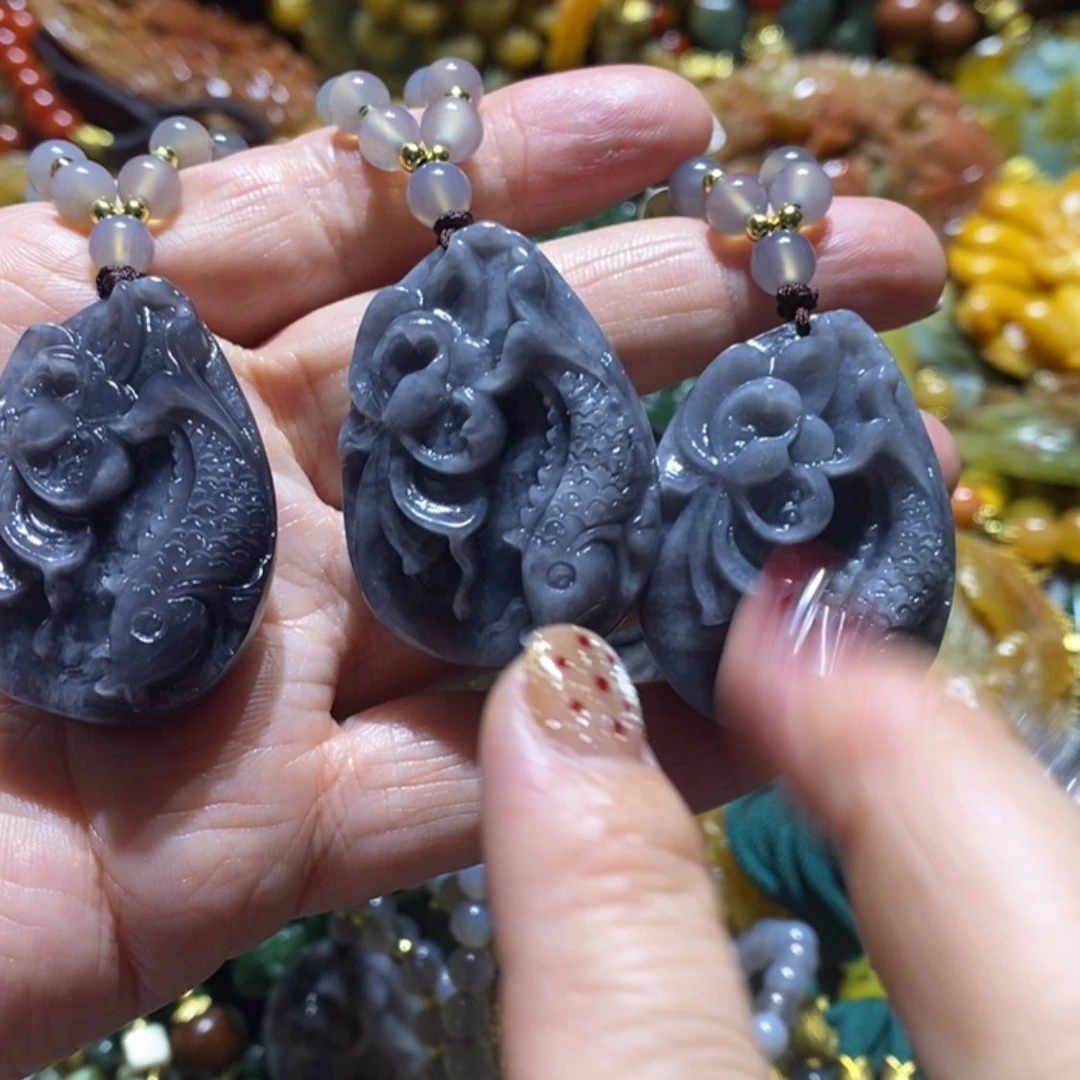 【闪购商品】岫玉毛衣链未镶嵌