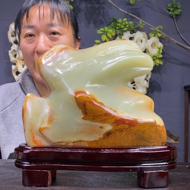 石材精品古青石摆件