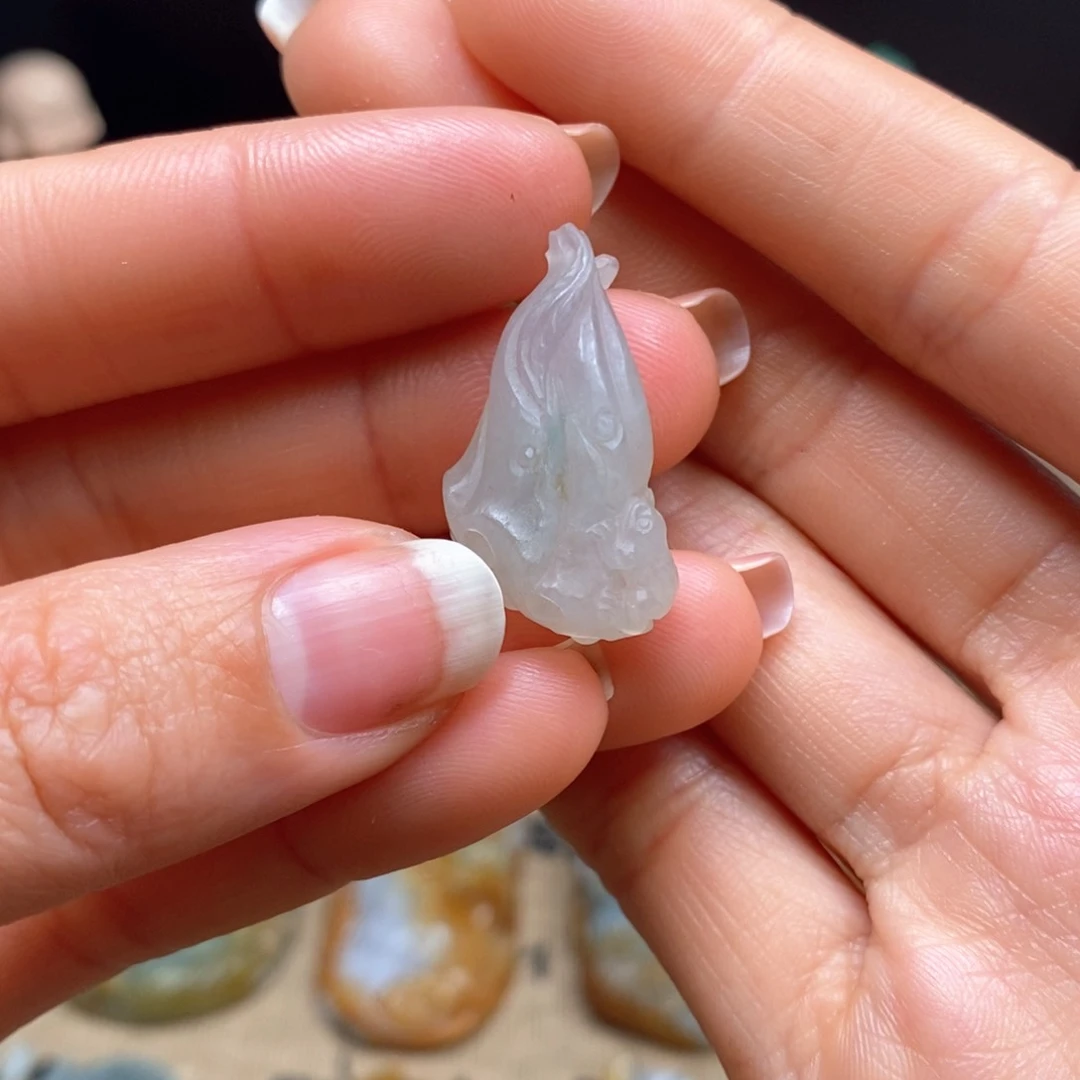 翡翠颈饰未镶嵌❤️***天然翡翠A货