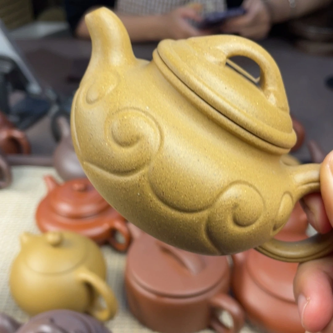 茶壶紫砂九*.宜兴紫砂