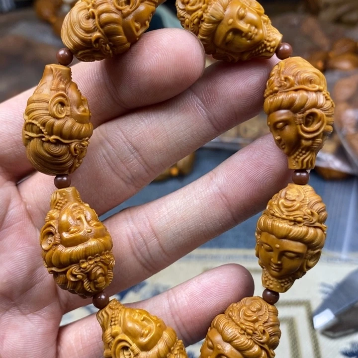 橄榄核手串/手链橄榄核雕工艺手串