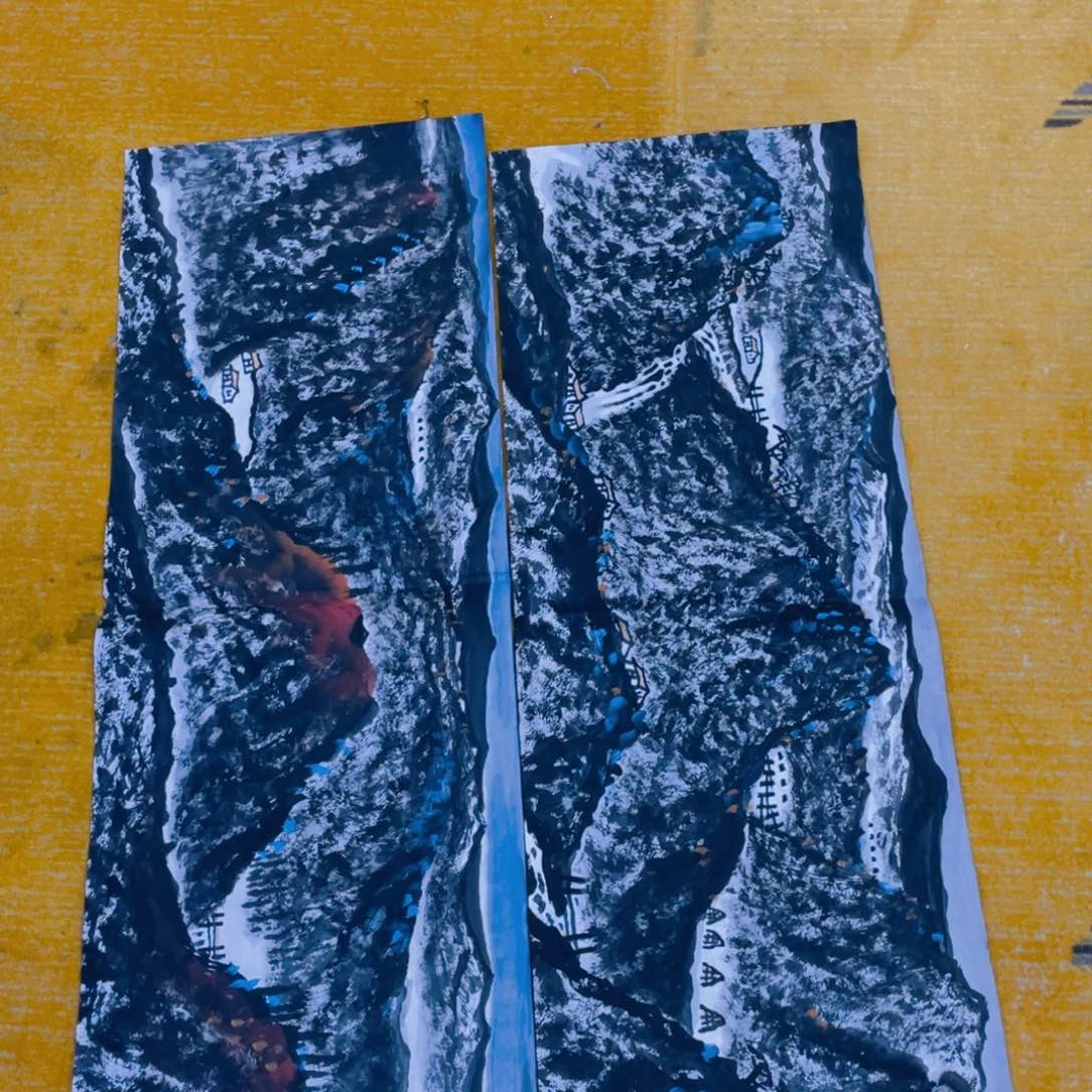 国画孙立春老师作品5555两张