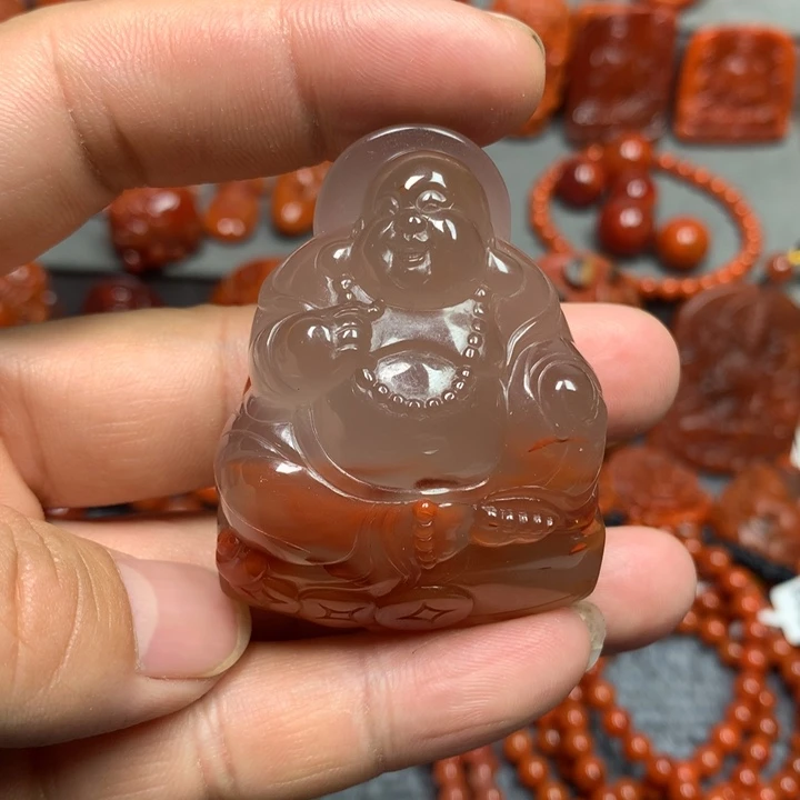 南红玛瑙吊坠(不含链)未镶嵌