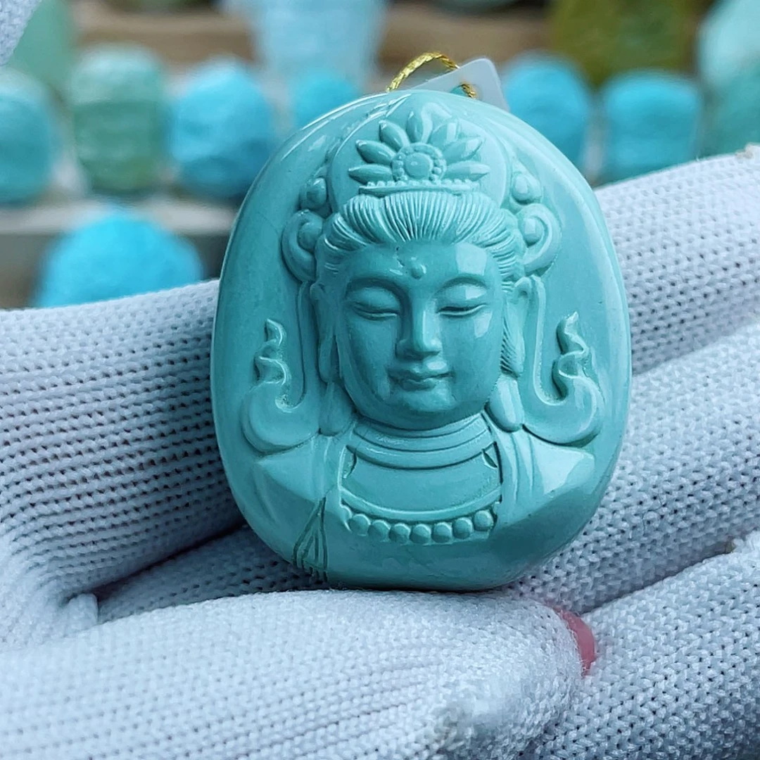 绿松石未镶嵌配饰