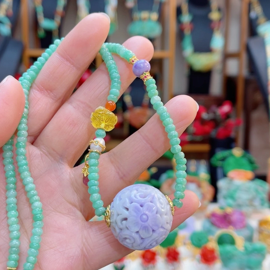 翡翠颈饰合金48小时鉴赏期