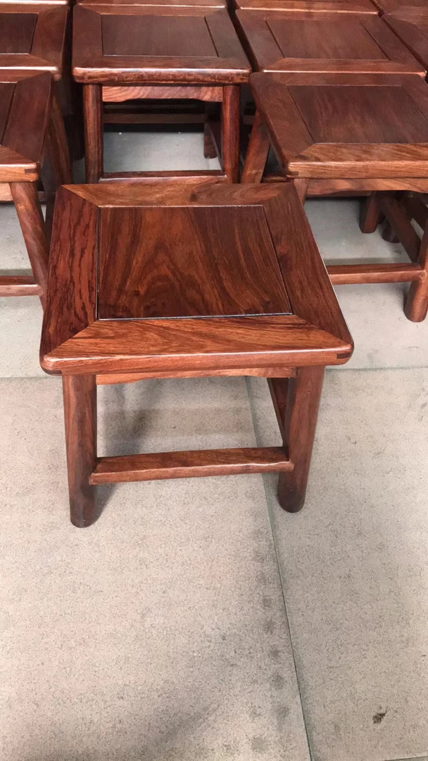 红木小凳子儿童凳长27宽27高27