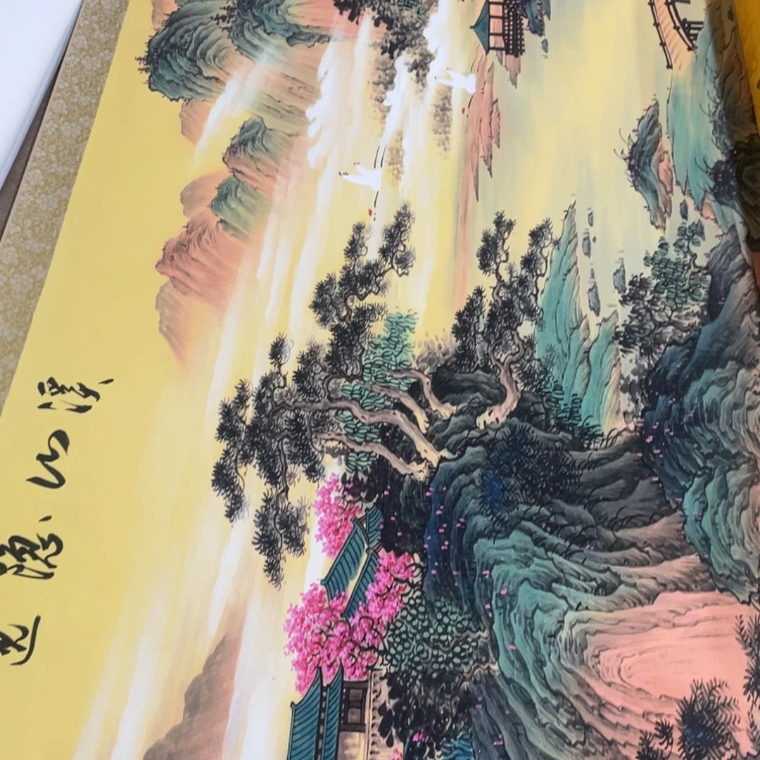 国画老师手笔手绘作品y