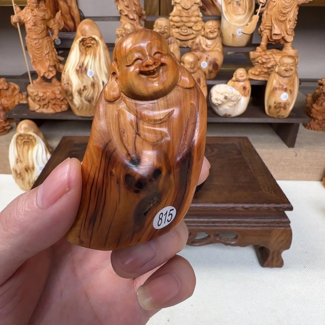 崖柏小木匠艺雕一物一拍