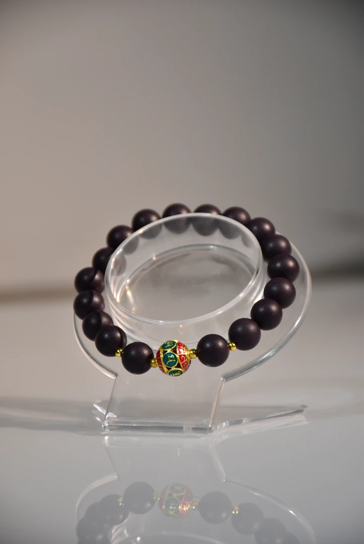 【幽梦/薰衣草】 手串 手持主休息 天然古法手工 文玩合香珠