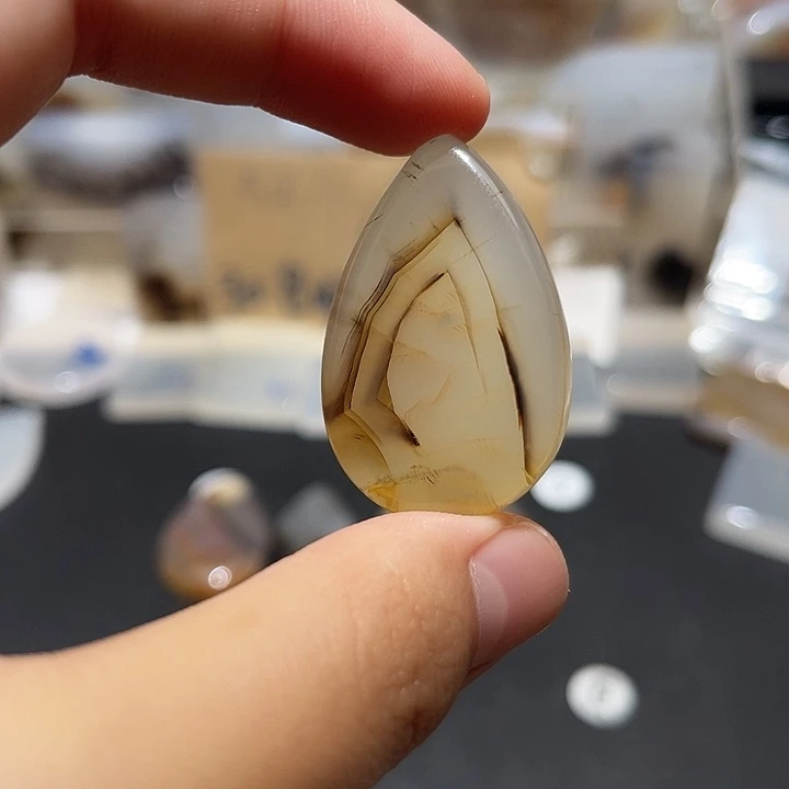 未镶嵌发饰玛瑙/玉髓