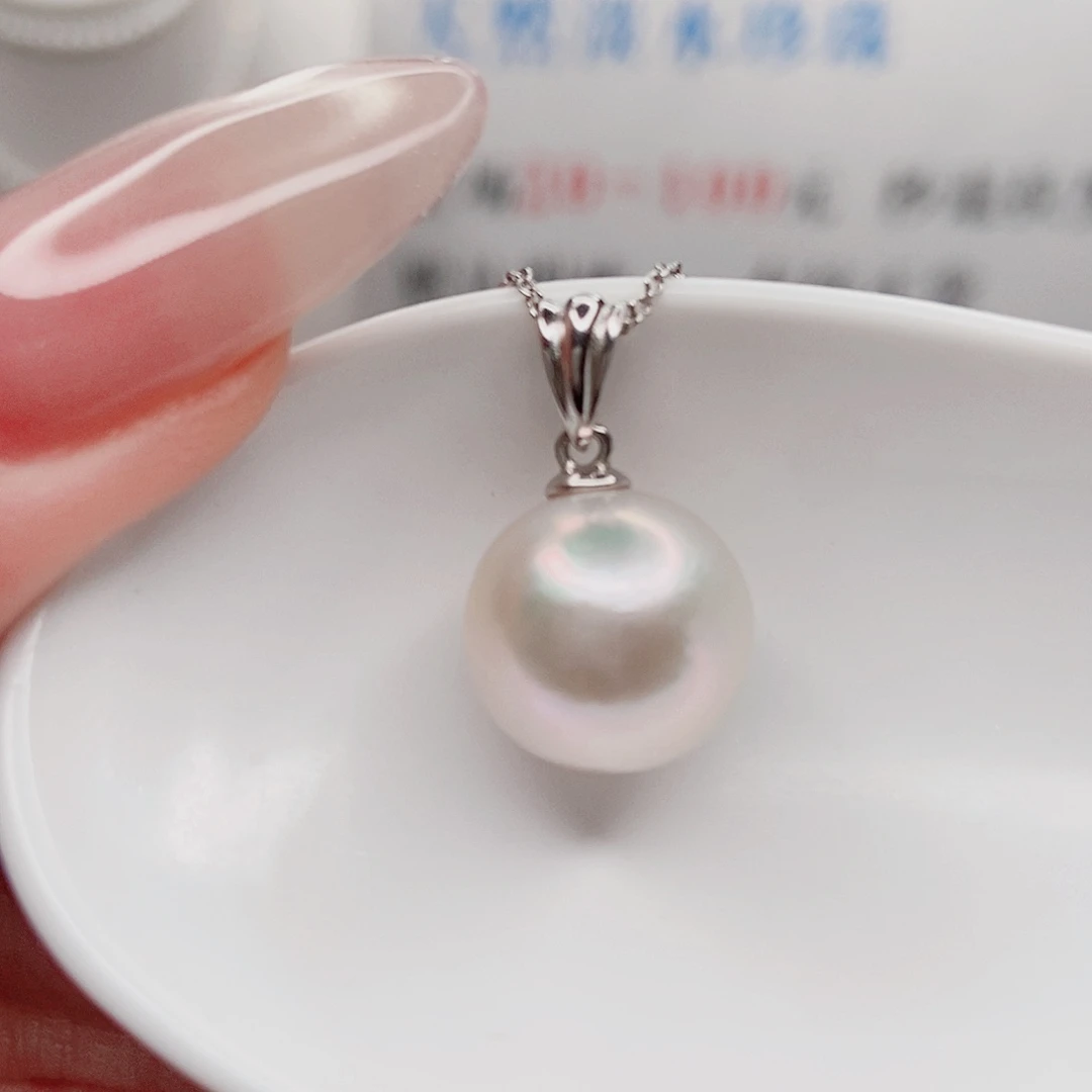 吊坠(赠链)银S925镶嵌淡水珍珠