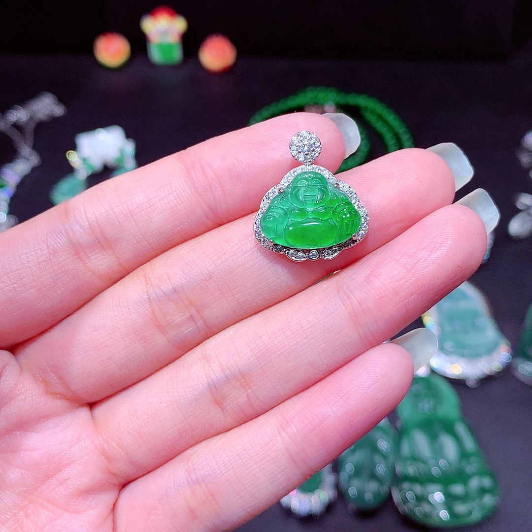 【闪购商品】翡翠吊坠(不含链)未镶嵌