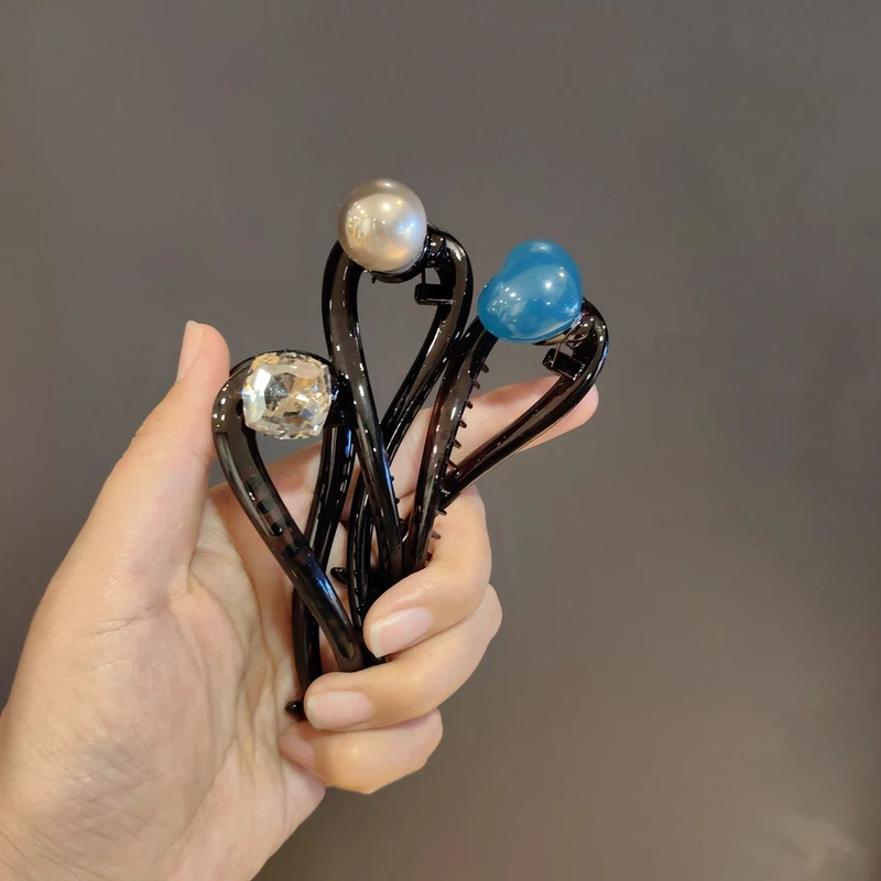 韩版扭夹发夹气质百搭头饰发卡发饰韩式盘发簪发插国风饰品抓夹