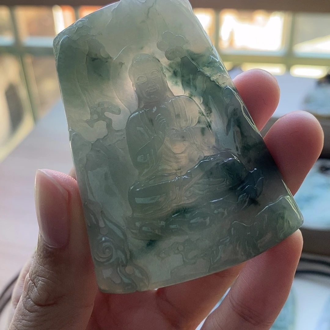 【闪购商品】颈饰未镶嵌翡翠天然缅甸A货翡翠