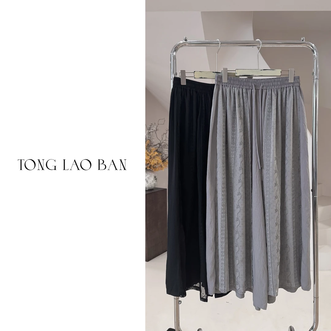 TONG 大码微胖 【凤舞】裙裤